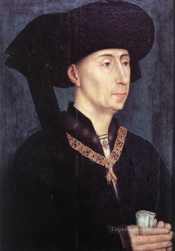 Rogier van der Weyden Painting - Portrait of Philip the Good Rogier van der Weyden